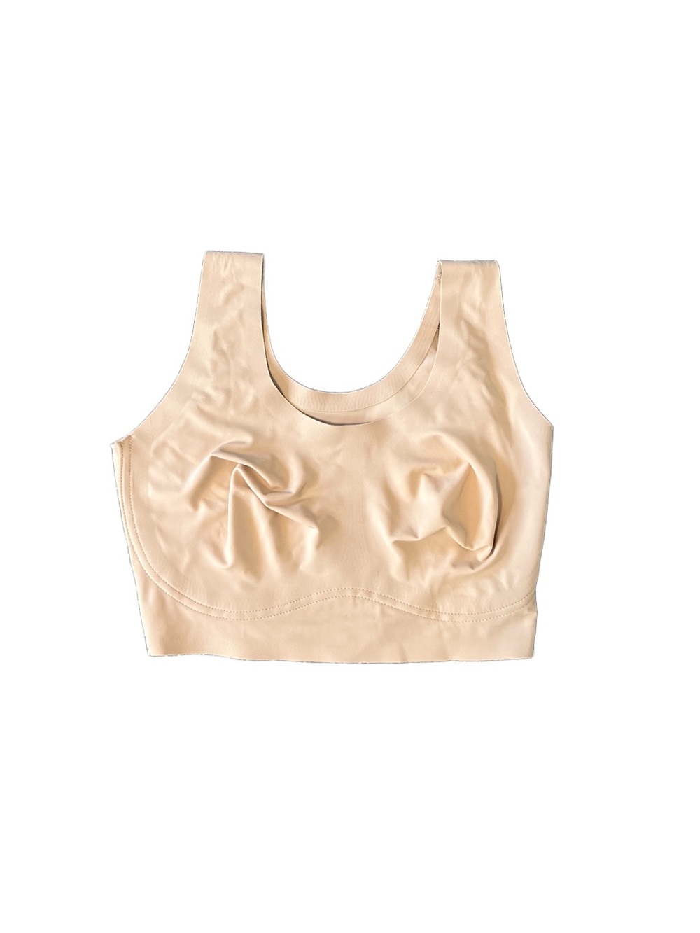 True & Co. Nude Wireless Bra Size S